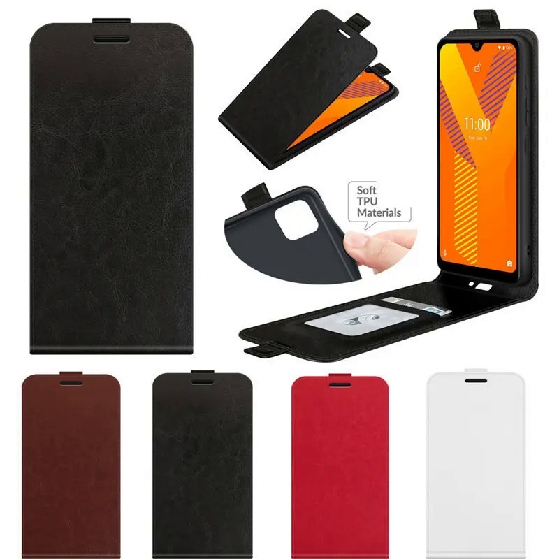 【Buried Buzie】Luxury Leather Vertical Flip Case For iPhone 15 14 12 Mini 13 11 Pro Xs Max XR X 7 8 6 6S Plus SE 2020 Full Protect Cover Wallet
