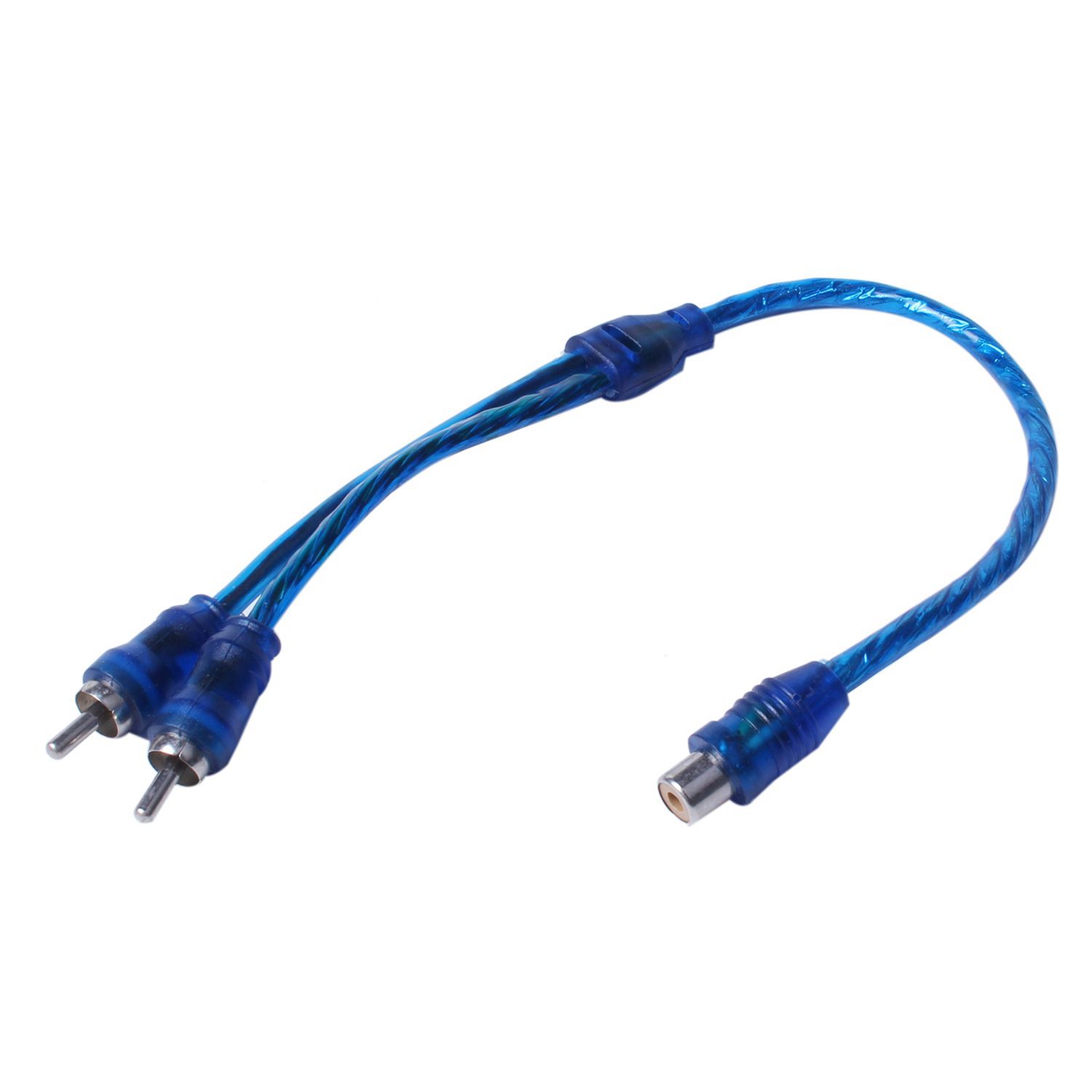 60 Pcs Audio Connection for 1 Female to 2 Male Adapter Splitter Cable