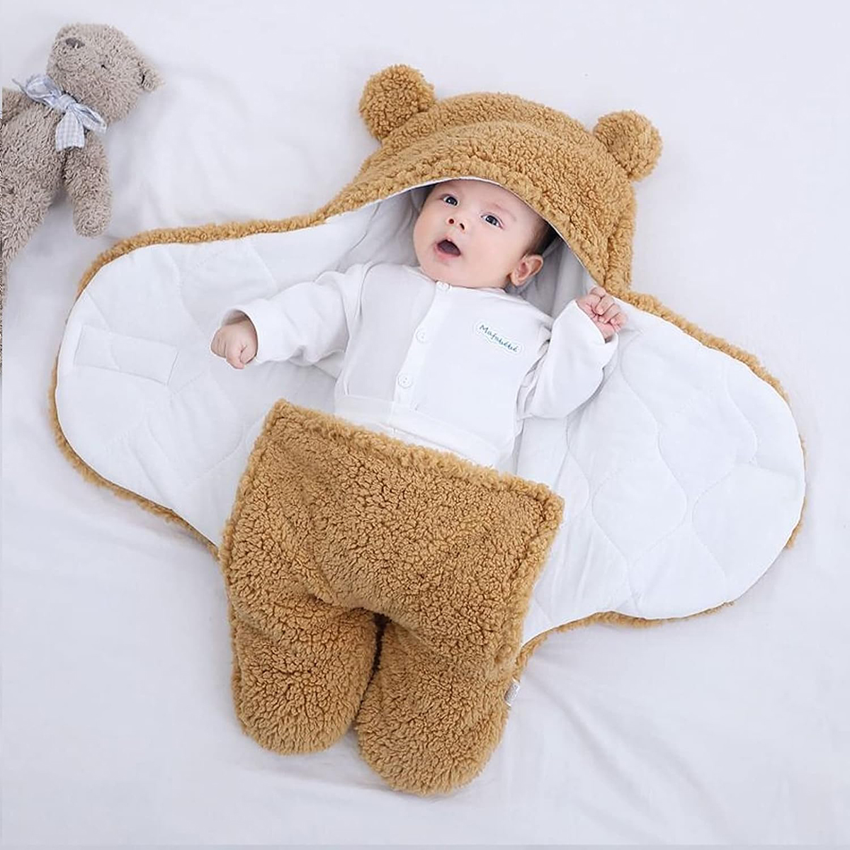 Baby Sleeping Bag Blanket Infant For Boys and Girls (78cm (width) *62 (length) cm,  - 1 piece). 