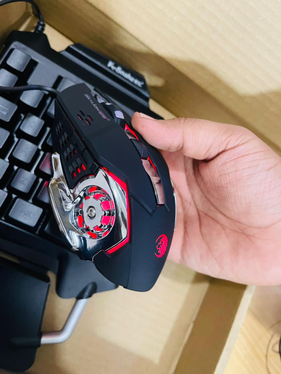 K-Snake Mobile Gaming RGB Keyboard & Mouse Combo 35 keys. 