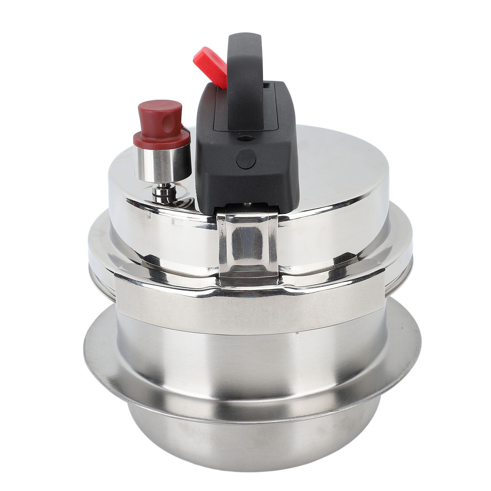 Mini Pressure Cooker Portable 1.6L Camping Pressure Cooker for Home. 