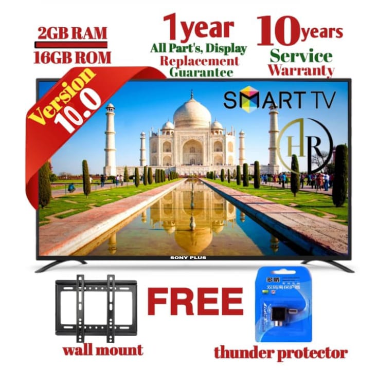SP VOICE CONTROL 2GB RAM and 16GB ROM 32 inches Wi-Fi Android Smart LED TV