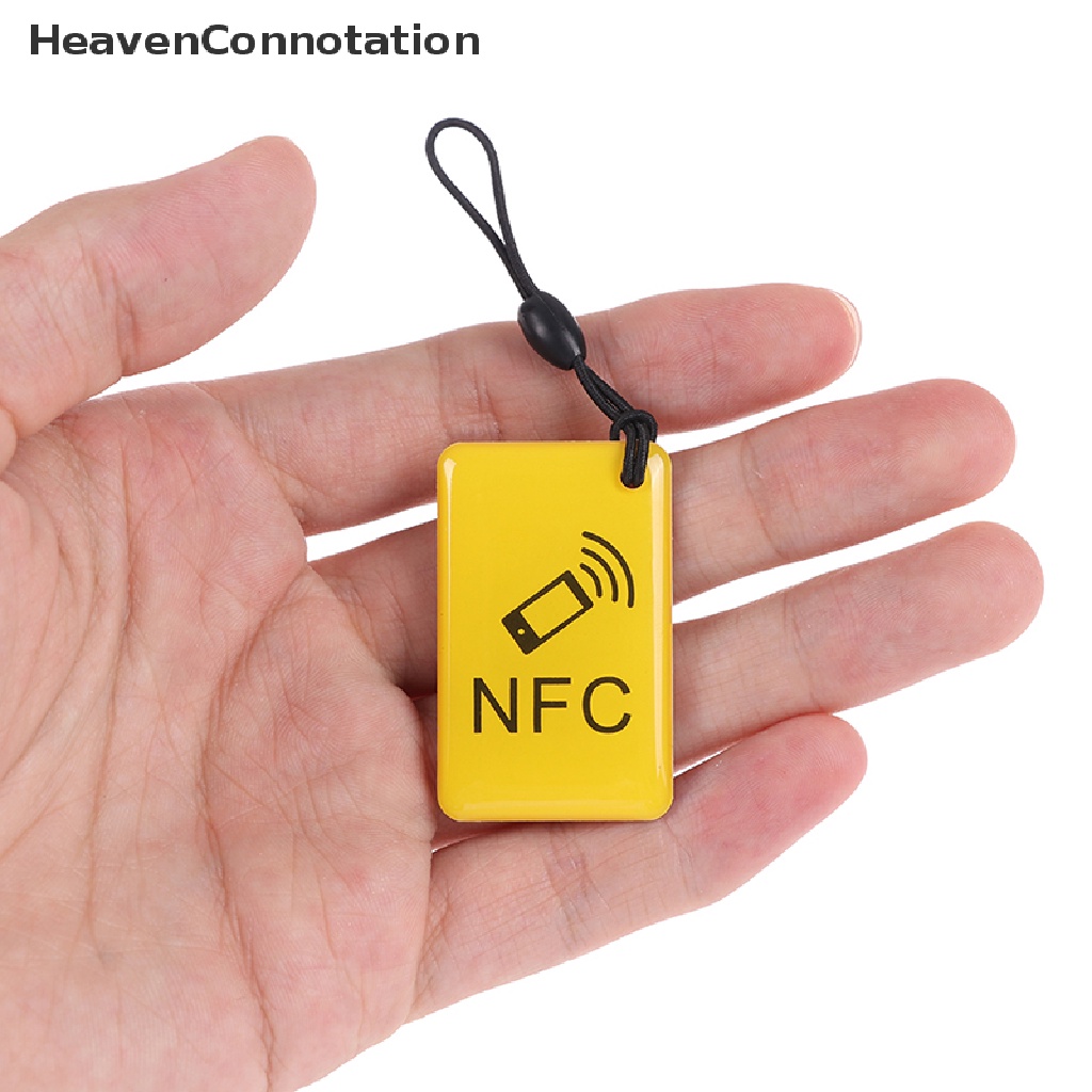 【HeavenConnotation】 NFC Tags Lable Ntag213 13.56mhz Smart Card For All NFC Enabled Phone. 