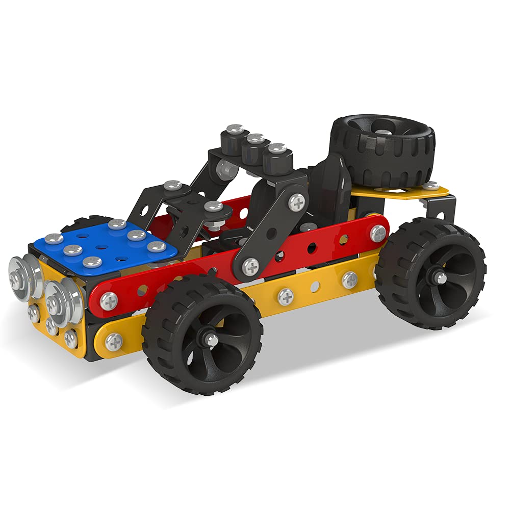 Zephyr Mechanix Advance, STEM Toy, Building Blocks, Construction Set, for 6+ yrs Boys and Girls (Multicolor). 