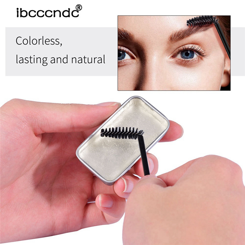 1 PCS 3D Feathery Brow Styling Soap Lamination Setting Gel Waterproof Long Lasting Brows Eyebrow Gel Pomade Kit. 