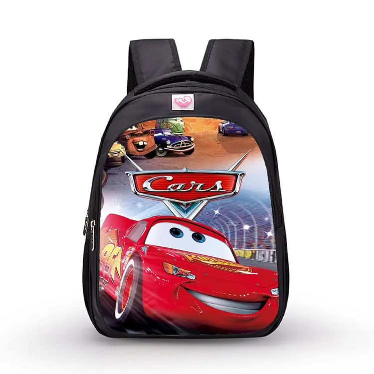 14 Inch Disney Pixar Cars Lightning Mcqueen Children Backpack