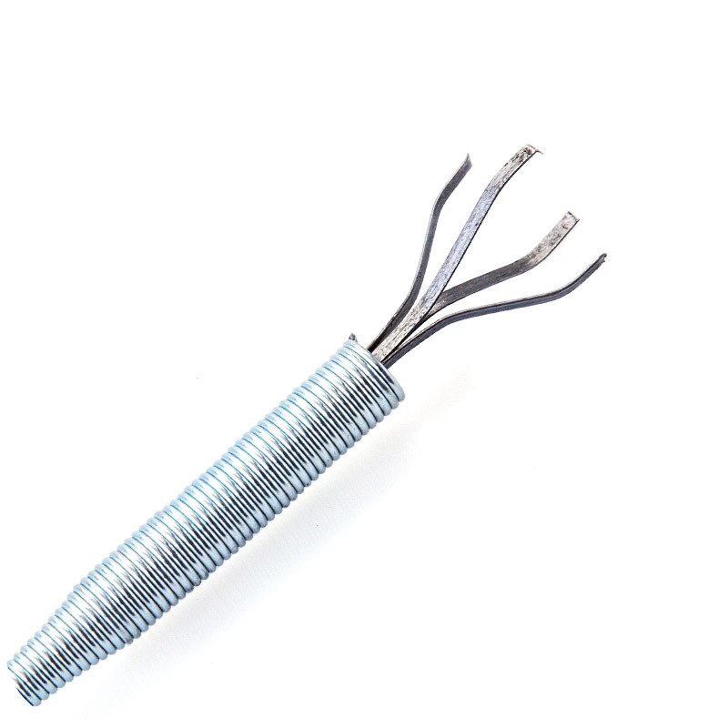 Houseeker 60CM Picking Up Sewer Hair Dredging Device Long Flexible Pick Up Tool 4 Claws Sink Cleaning Tools. 