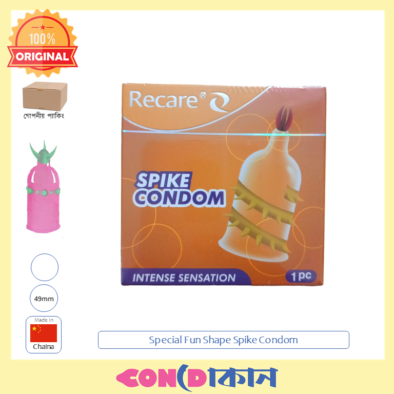 Recare Spike Condom 1 pack (1 pcs) Condom