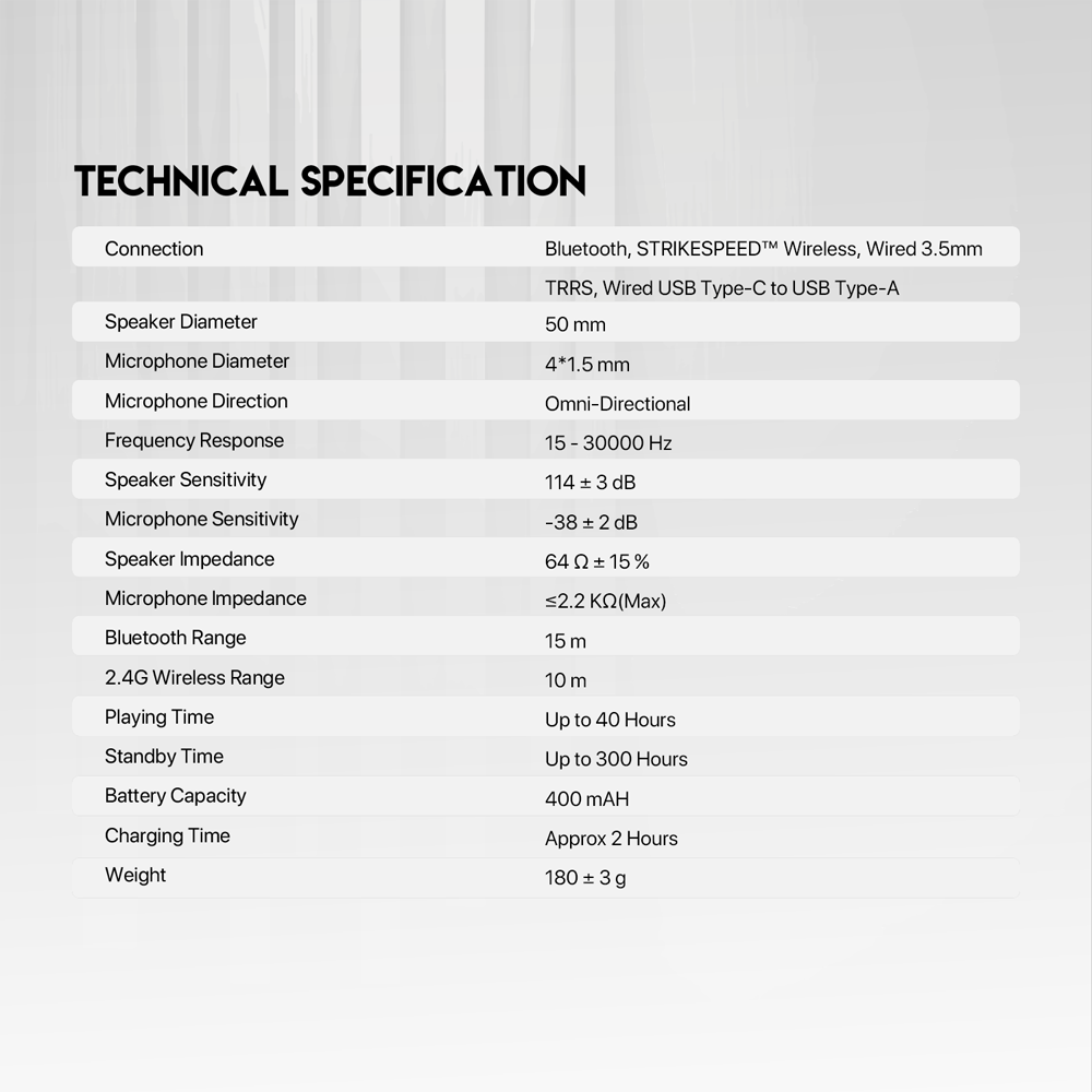 FANTECH WHG03P STUDIQ Wireless Headphones ENC Call Noise Reduction Bluetooth 5.3 7.1Surround Headset with Microphone for PS4 PS5. 