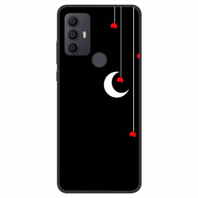 Silicone Case For TCL 30 SE Case 305 6.52'' Soft Space Slim TPU Phone Cover for TCL 305 306 30SE 30E Cases 6165A Bumper Fundas. 