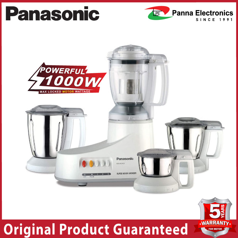 Panasonic MX-AC210 550W 2-Jar Blender Mixer/Grinder 220V - Gandhi