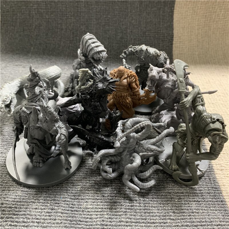 Archer Sea Serpent Monsters Wolf Giant Warriors Board Game Miniatures War Game Role Playing Figures TRPG Toy Unpainted. 