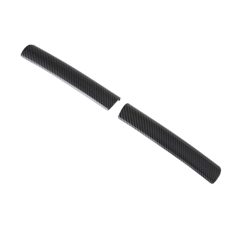 for Transit 2017 Tourneo Custom 2016 Carbon Fiber Style ABS Car Front Emblem Grill Cover Trim Styling Sticker