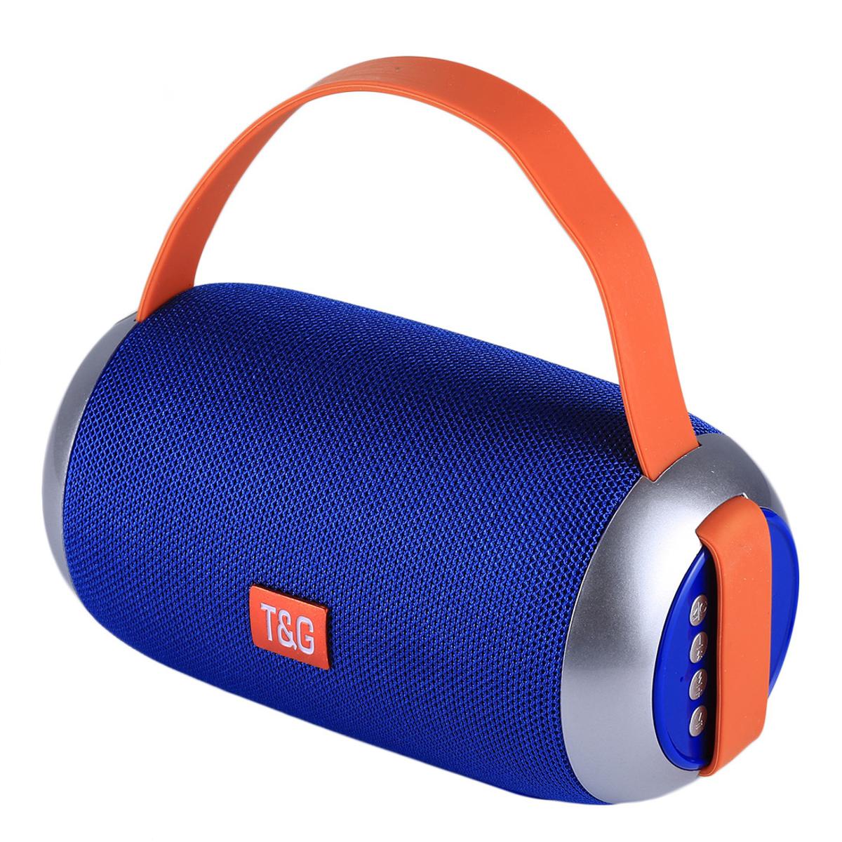 T&G TG112 Portable Bluetooth Speaker, with Mic & FM Radio Function, Support Hands-free & TF Card & U Disk Play