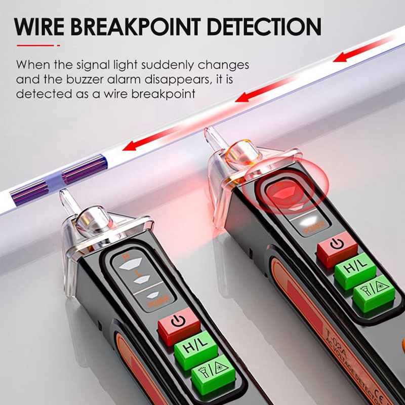 Non-Contact Voltage Test Pen Dual Range Voltage Tester 12V/48V-1000V. 