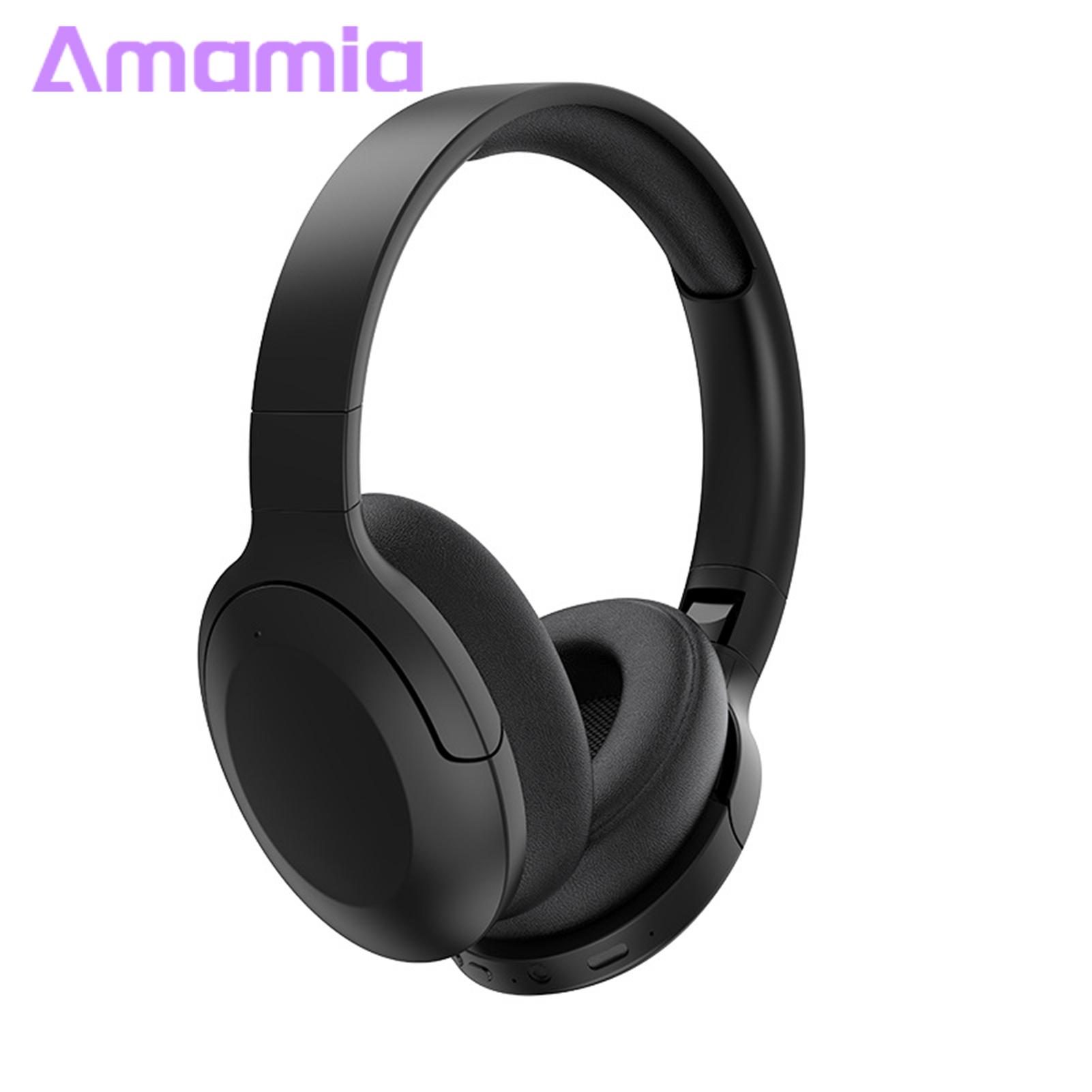 Earphone with Intelligent Noise Reduction Top-rated Wireless Headphones with Noise Cancellation Long Battery Life Foldable Design Hifi Sound Bluetooth 5.3 Perfect for Sensitive Earphone