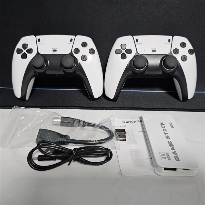 M15 Video Game Stick 4K 64G 20000+ Handheld Video Game Console Wireless Gamepads Controller 20+ Simulators,. 