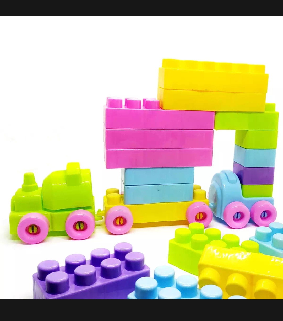 Play & Learn Building Blocks For Kids -72/53/22 Pcs | Daraz.com.bd