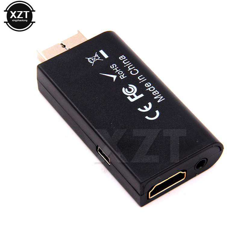 （New）P2 to HDMI Video Converter Adapter with 3.5mm Audio Output for HDTV Monitor U. 