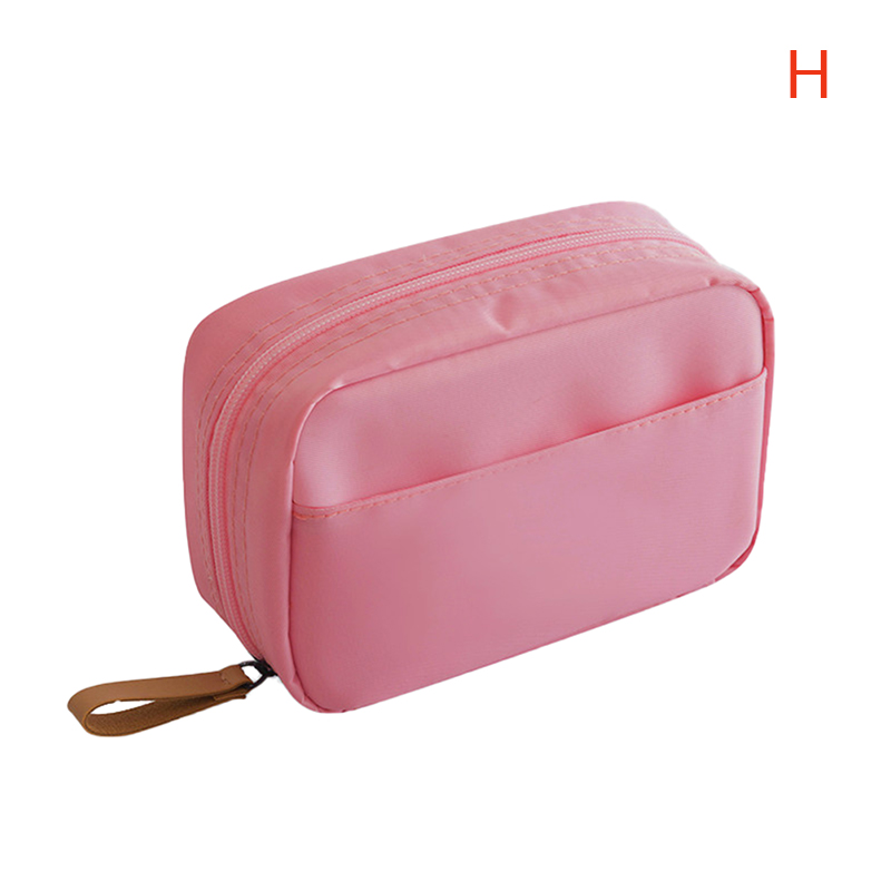 【The Edge of Beauty】New Mini Cometic Bag Flamingo olid Color Travel Toiletry torage Bag Cactu Beauty Makeup Bag Organizer Offer MJ