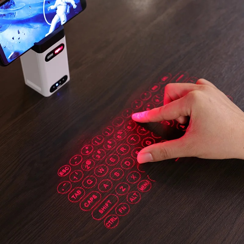 New New Virtual Laser Keyboard Wireless Projector Phone Keyboard For Computer Pad Laptop With Mouse Function