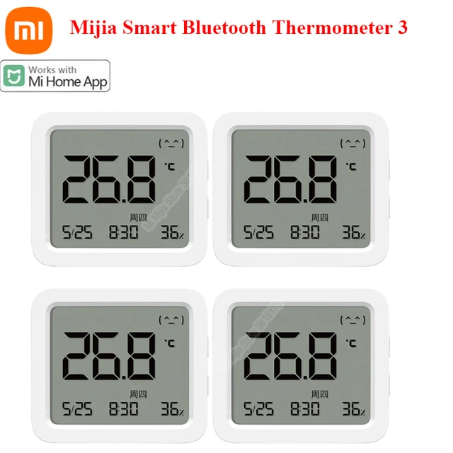 Mijia Temperature Humidity Sensor 3 Support Bluetooth Smart LCD Screen Digital Thermometer Hygrometer Meter Work With Mijia App