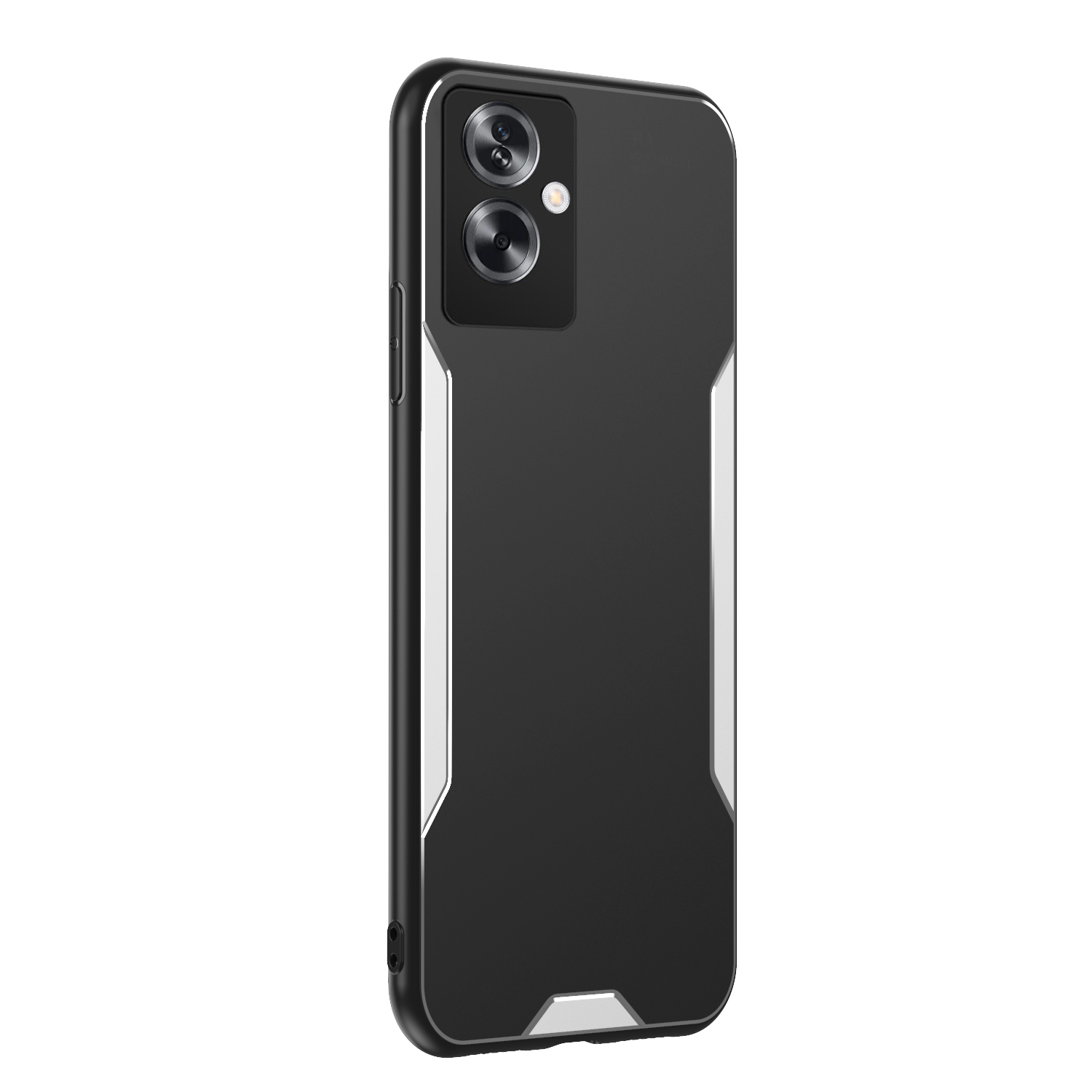 For OPPO A79 Case Alunum Metal Matte Cover Soft Silicone Frame Camera Protection Cover for OPPO A79 5G Back Cover Phone Cases