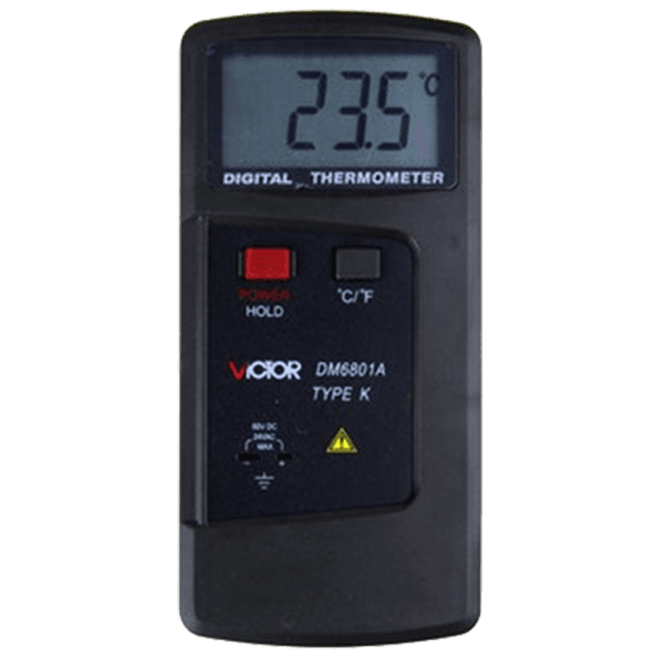 VICTOR DM6801A Digital Thermometer Handheld