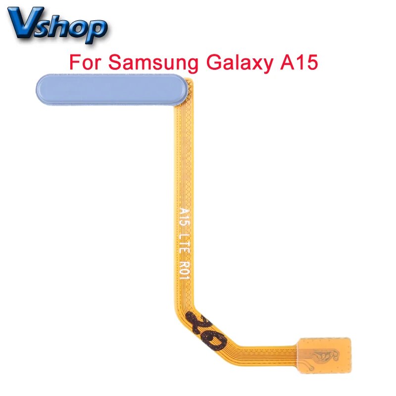 For Samsung Galaxy A15 4G SM-A155F Fingerprint Sensor Flex Cable Mobile Phone Replacement Parts