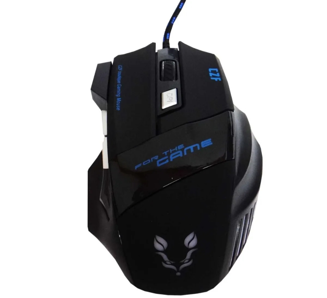 Tinji Tj-8 Gaming Mouse 1600 DPI USB Multicolor LED 6 Buttons Optical Mouse. 
