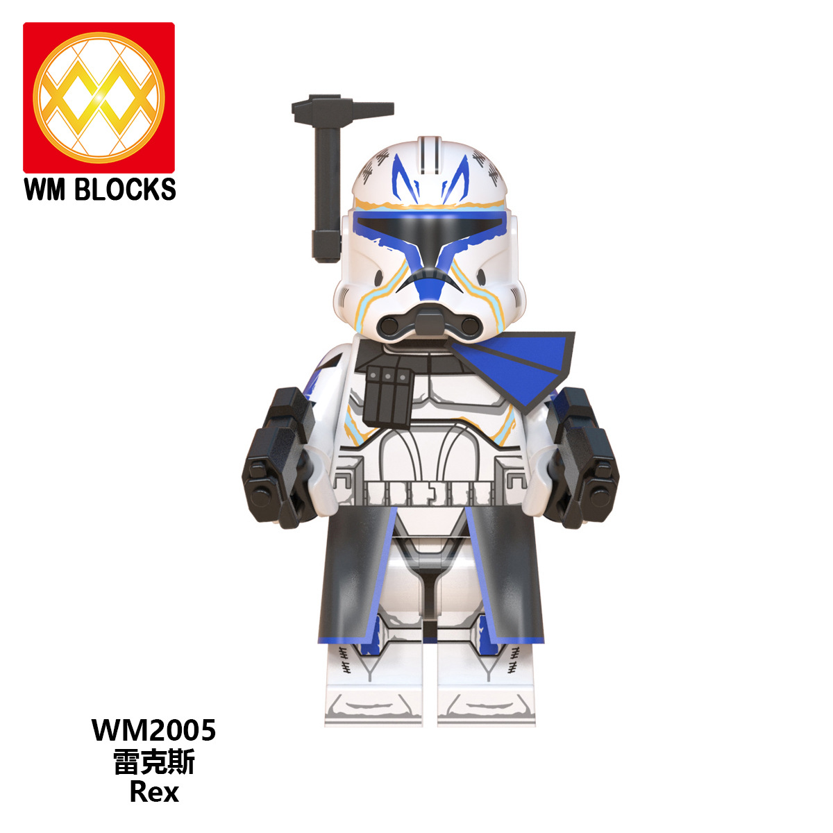 Single Sale Star Wars Building Blocks Clone Force 99 Commander Cody Jesse Rex Building Blocks Bricks Star Model Figures Wars Toy Children Gift WM6095