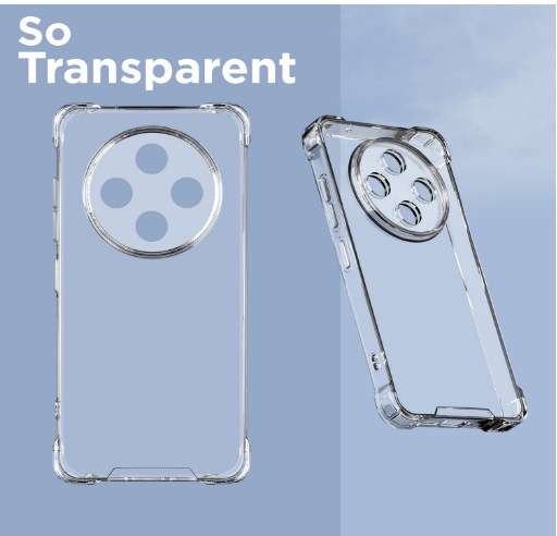 HYPER® Back Case Cover for iQOO Z10 5G (Bumper Flexible Shockproof Camera Protection Cushioned Edges Crystal Clear Mobile Cover). 
