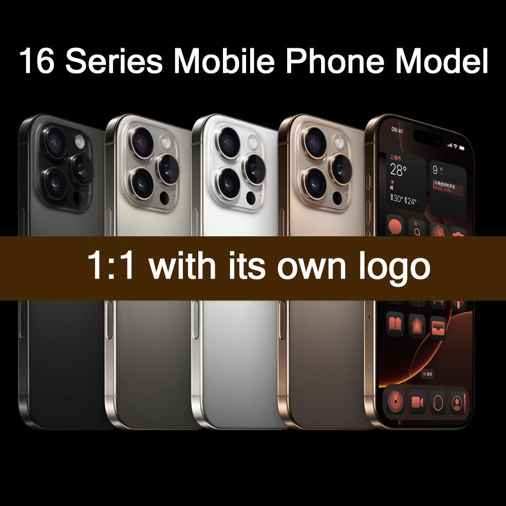 1:1 Phone Model For iPhone 16 proMax Replica Smartphone Not Working Simulation Showcase Copy phones Toy
