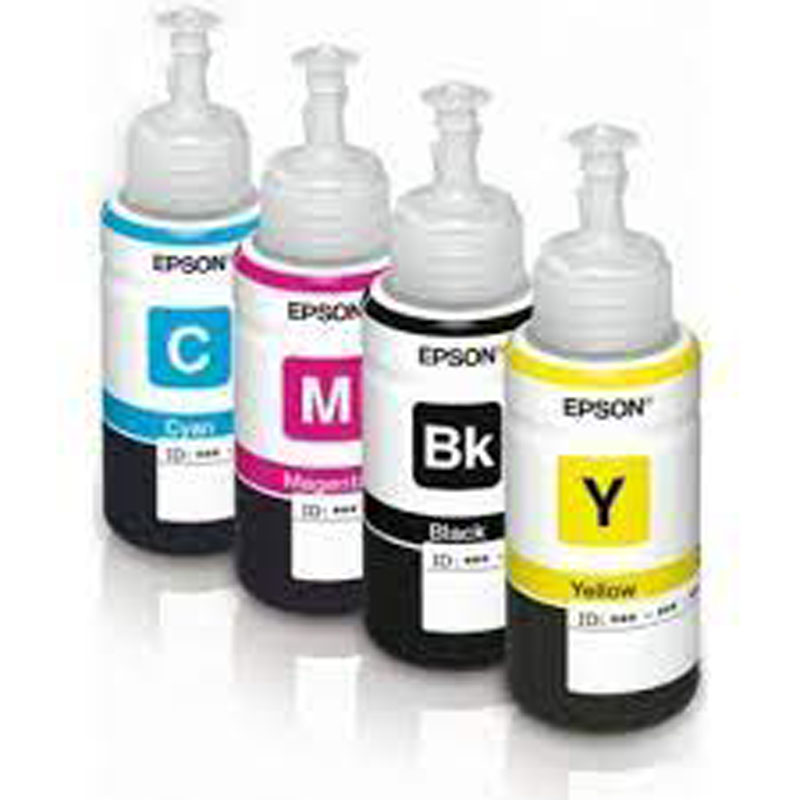 Epson_664 Ecotank Ink 70ML, Epson_664, (Full Set) For Epson_L130/L380
