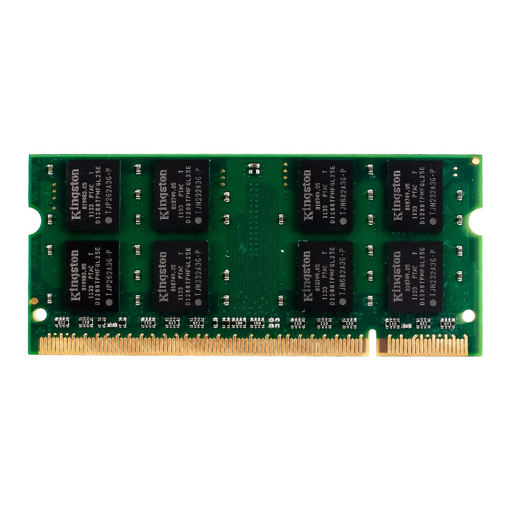 【happy one】Kingston Laptop Memory DDR2 800 DDR2 4GB 2GB  laptop RAM ddr2 4GB=2PCS*2G PC2-6400S 1.8V. 