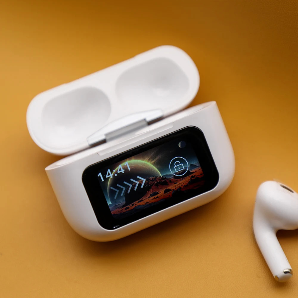 REMAX CozyPods W30N TWS Bluetooth V5.4 Airpods Pro 2nd Generation Noise-Cancelling ANC True Wireless Earbuds with Touchscreen. 
