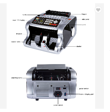 KINGTON AL 6600 Money Counting Machine with Fake note detector. 