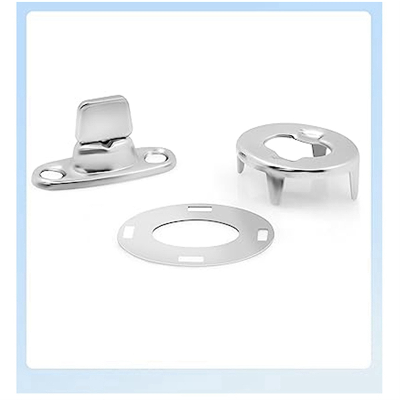 10 Piece Twist Lock Common Sense Fastener Metal Turn Buttons for Boats, Sailboats, RVs, Dinghies and Caravans. 
