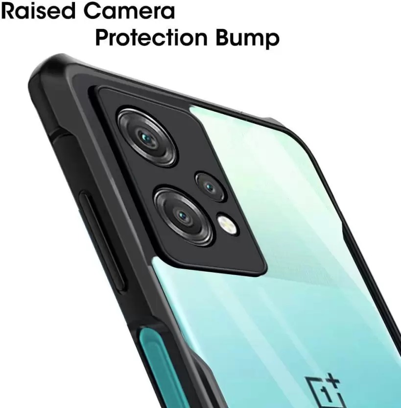 Back Cover for OnePlus Nord CE 2 Lite 5G, OnePlus Nord CE 2 Lite  (Transparent, Black). 