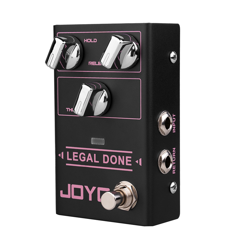 JOYO R-23 LEGAL DONE Noise Gate Pedal + Noise Reduction Circuit Support 2-Wire 4-Wire Connection. 