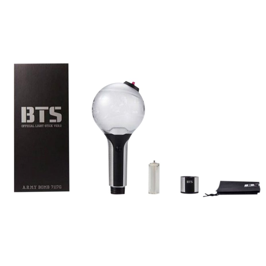 KPOP BTS ARMY Bomb Light Stick Version Two Bangtan Boys Concert Light-up Lamp. 