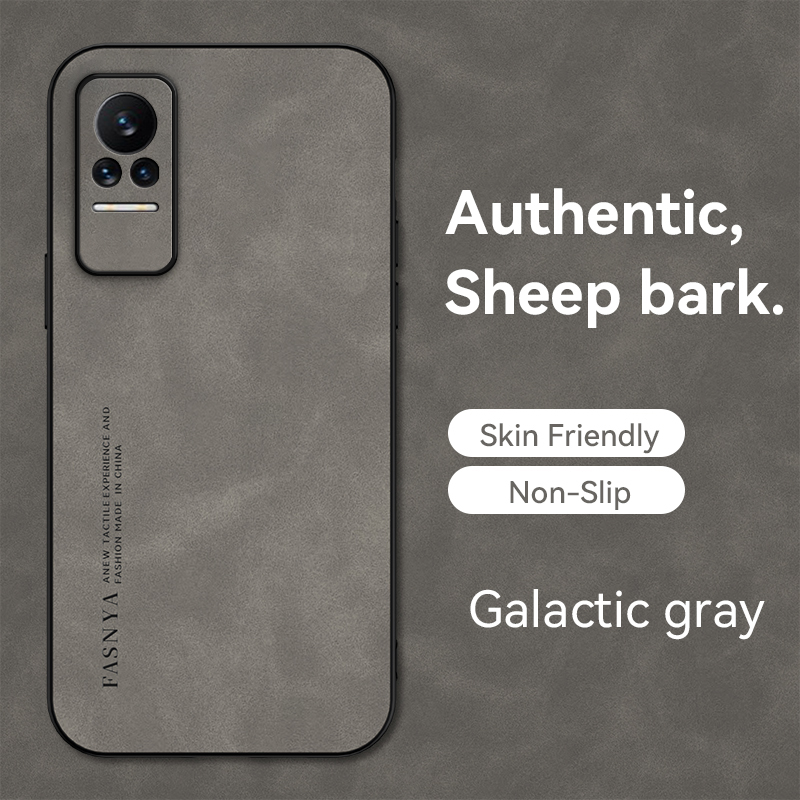 Lenuo For Xiaomi Civi / Civi 1s Sheepskin Leather Shockproof Case Luxury Matte Back Cover. 