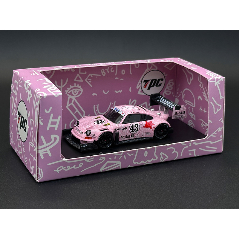 TPC In Stock 1:64 Hoonipigasus Matte Pink Pig SVRSR Diecast Diorama Car Model Collection Miniature Toys. 