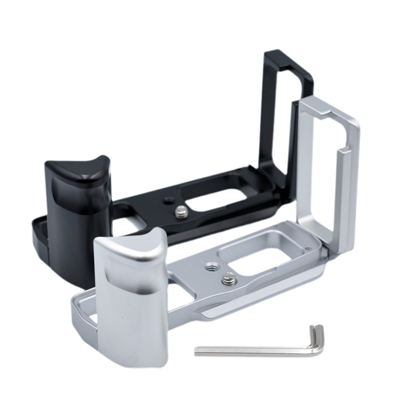 Camera L-plate Bracket for OMD EM5II EM5MarkII black. 