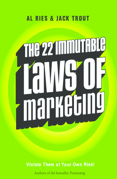 The 22 Immutable Laws of Marketing: Violate Them at Your Own Risk! by Al Ries and Jack Trout - Premium - Paperback. 