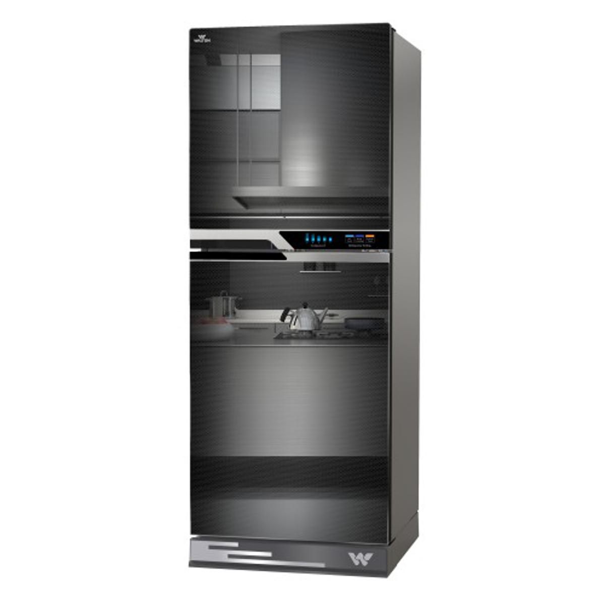 walton black fridge