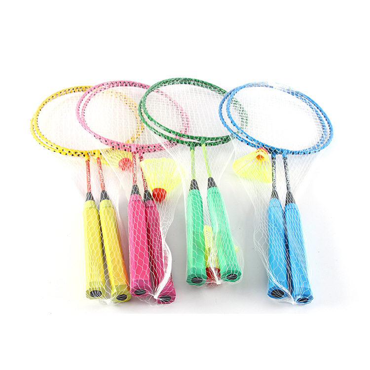 Factory direct badminton racket multi-color optional badminton racket send badminton wholesale badminton racket set