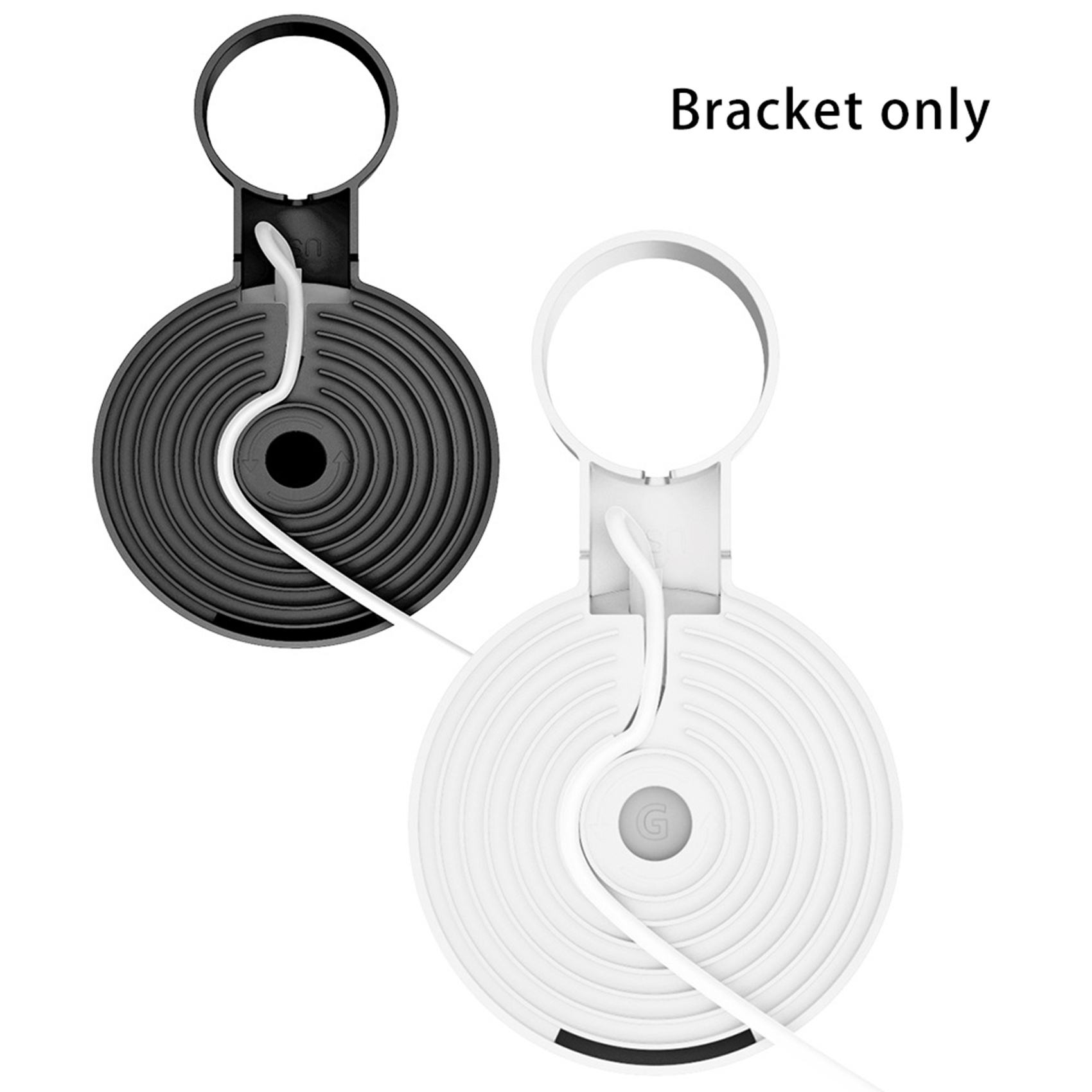 for Google nest mini holder-4 x Holder for Google Nest Mini-Black & White. 