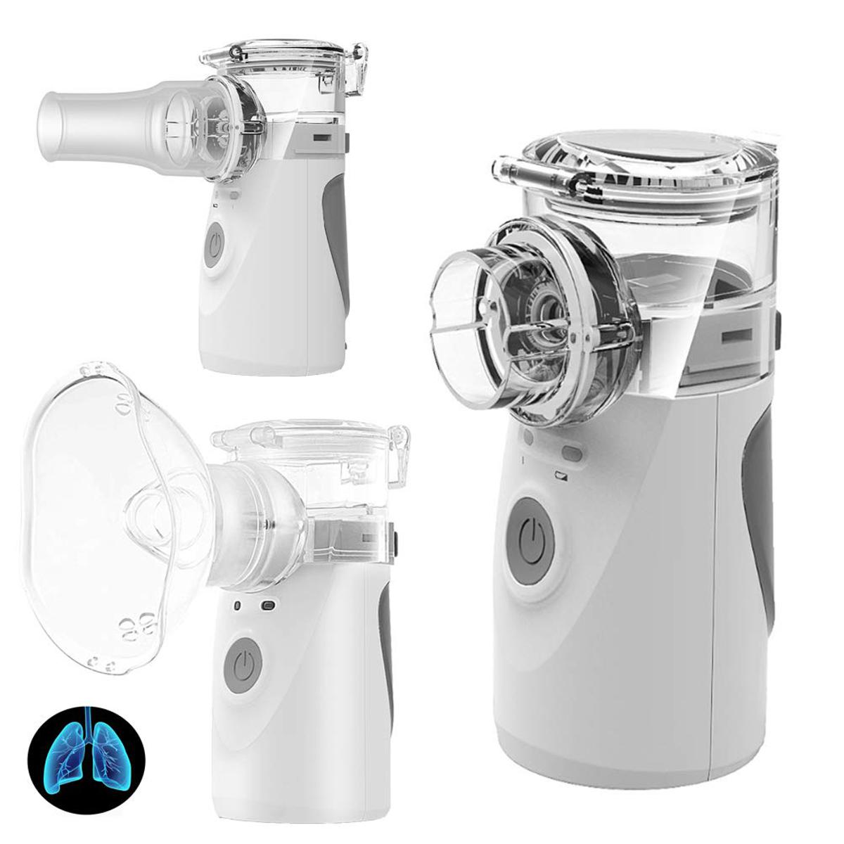 Mesh Portable Nebulizer - Handheld Mesh Atomizer Machine for Home Daily Use, Ultrasonic Nebuliser Personal Inhalers for Breathing Problems/ Mesh Atomizer Nebulizer. 