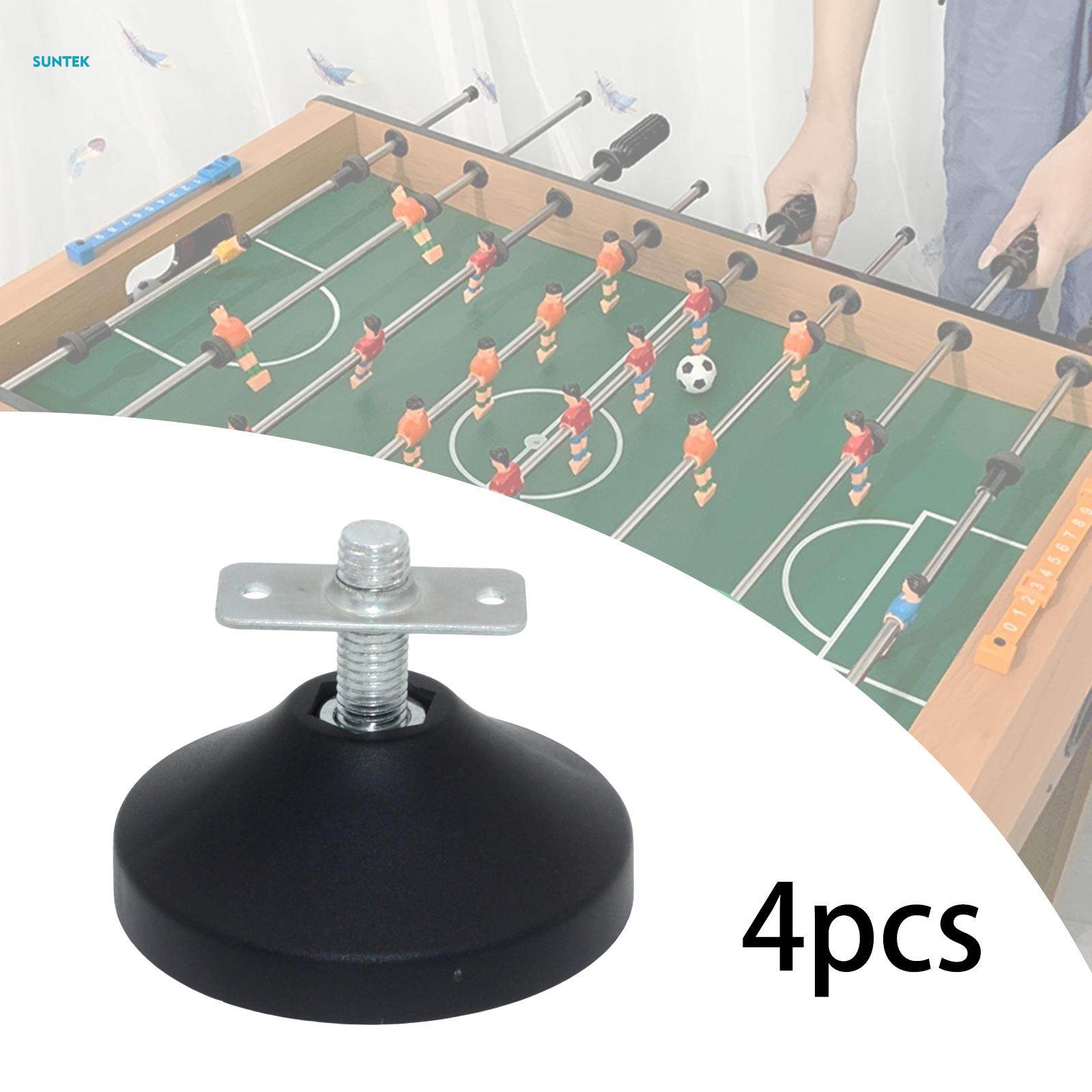 4 Pieces Pool Table Leveling Riser Game Table Heavy Duty Foot Pad Billiard/Pool Table Leg Leveler
